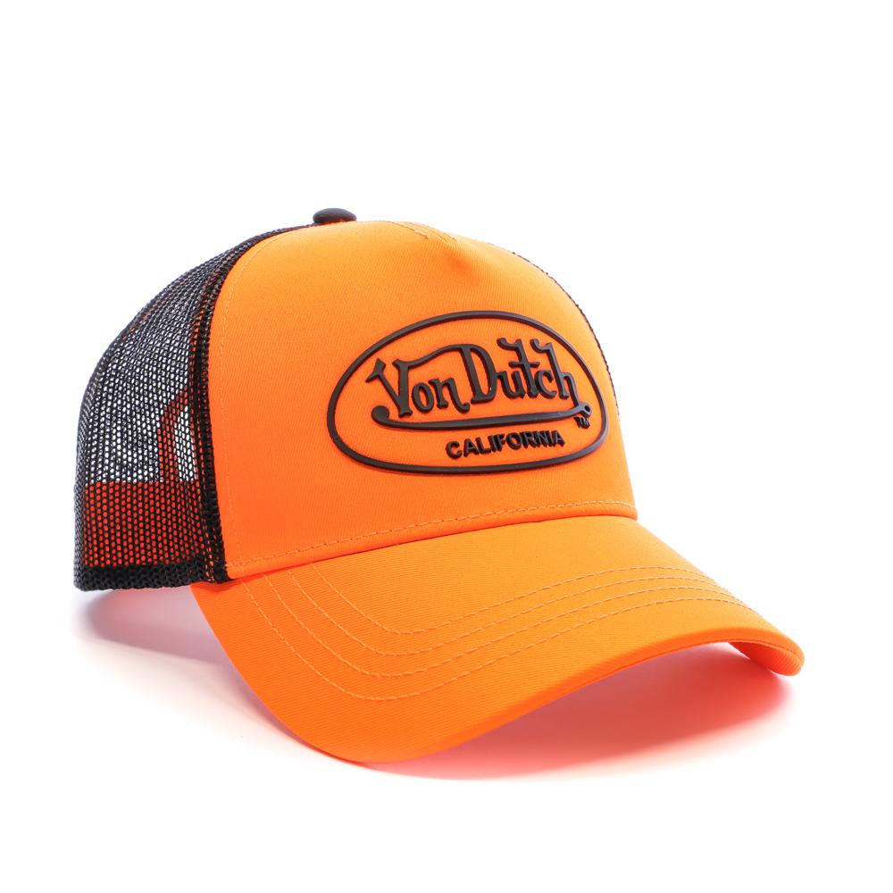 Casquette Noir/Orange Homme Von Dutch LEA01 vue 2