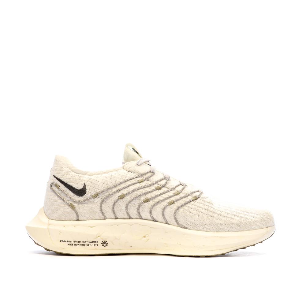 Chaussures de Running Beige/Grise Homme Nike Pegasus Turbo vue 2