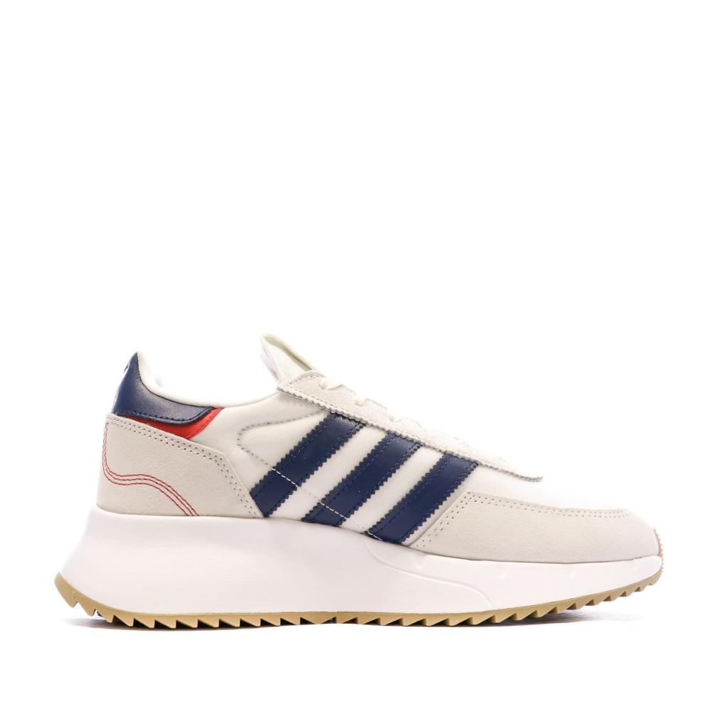 Baskets Blanches/Écru Homme Adidas Retropy vue 2