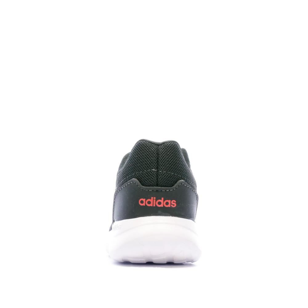 Baskets Noir Garçon Adidas Lite Racer vue 3