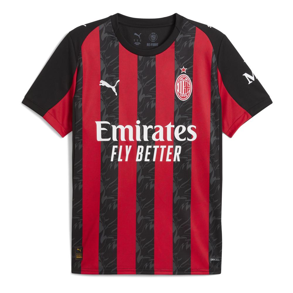 ACM Milan Maillot de Football Rouge/Noir Homme Puma 25/26 pas cher