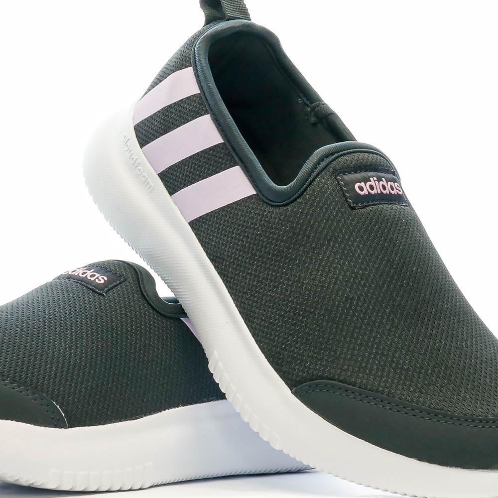 Baskets Grises Femme Adidas Breezewalk vue 7