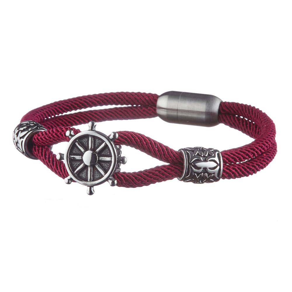 Bracelet Bordeaux Homme Geographical Norway 315024 pas cher
