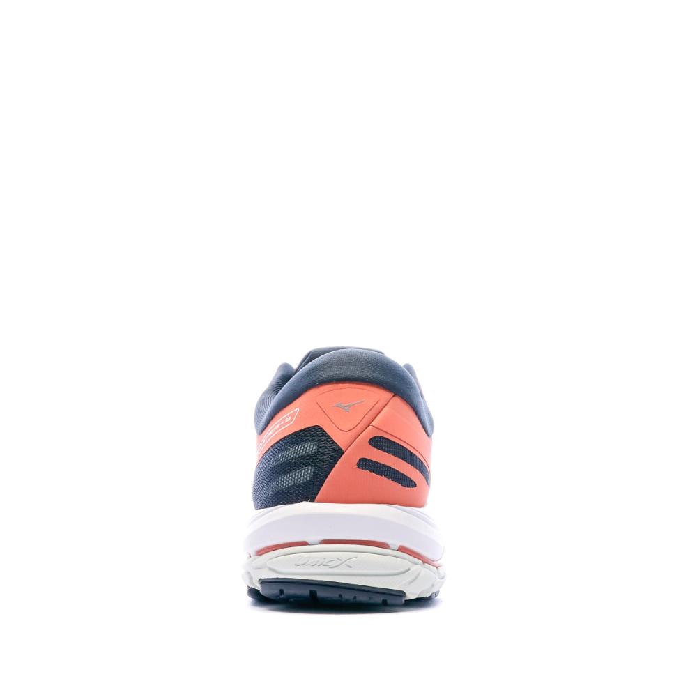 Chaussures de running Orange Femme Mizuno Wave Stream 2 vue 3