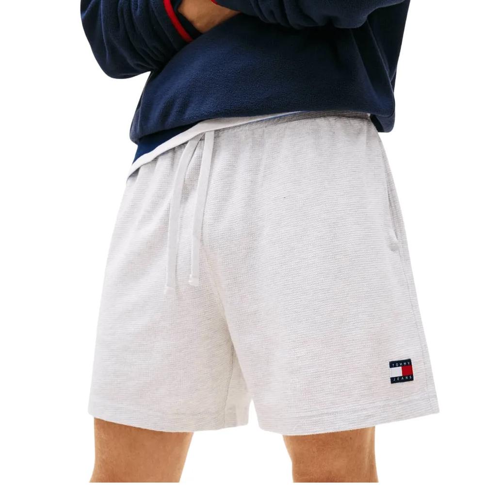 Short Gris Homme Tommy Hilfiger Tjm Waffle pas cher