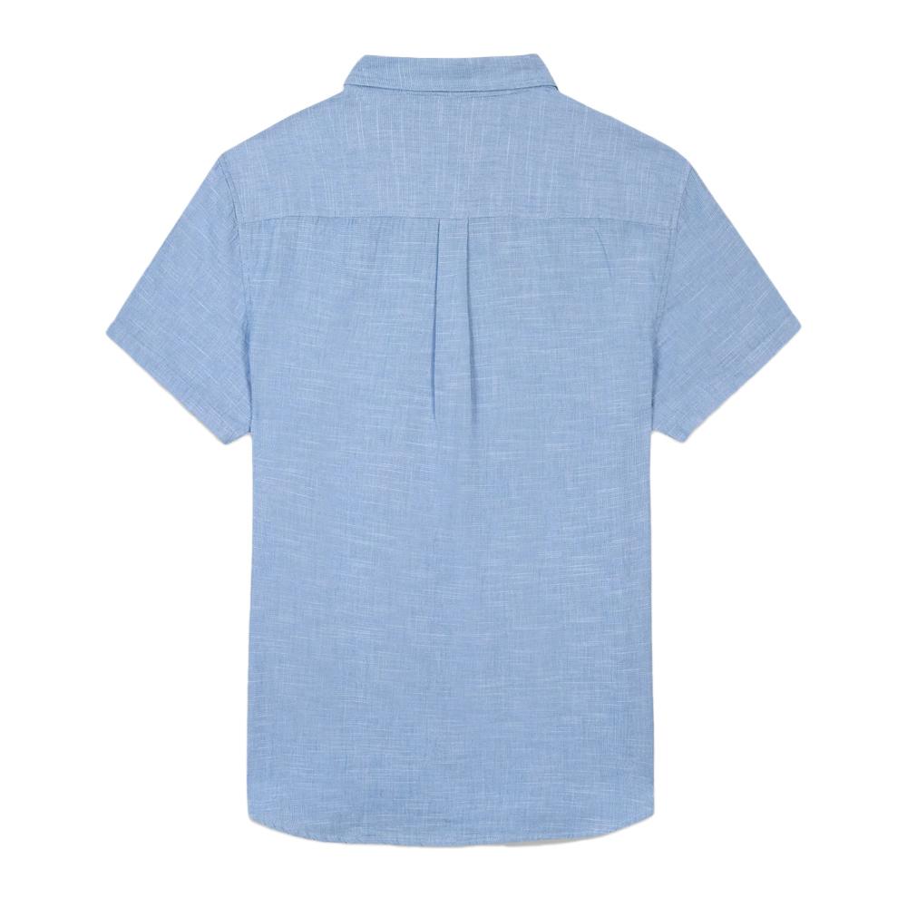 Chemise Bleu Homme TBS CALELCHA vue 2