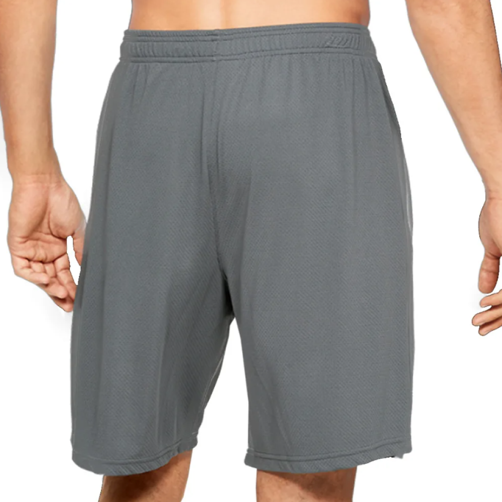 Short de sport gris homme Under Armour Tech Mesh vue 2