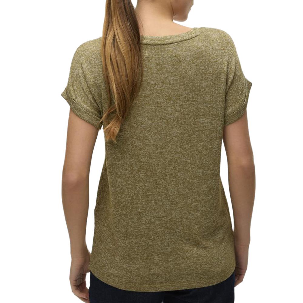 T-Shirt Vert Clair Femme Vero Moda Brianna 102913530 vue 2