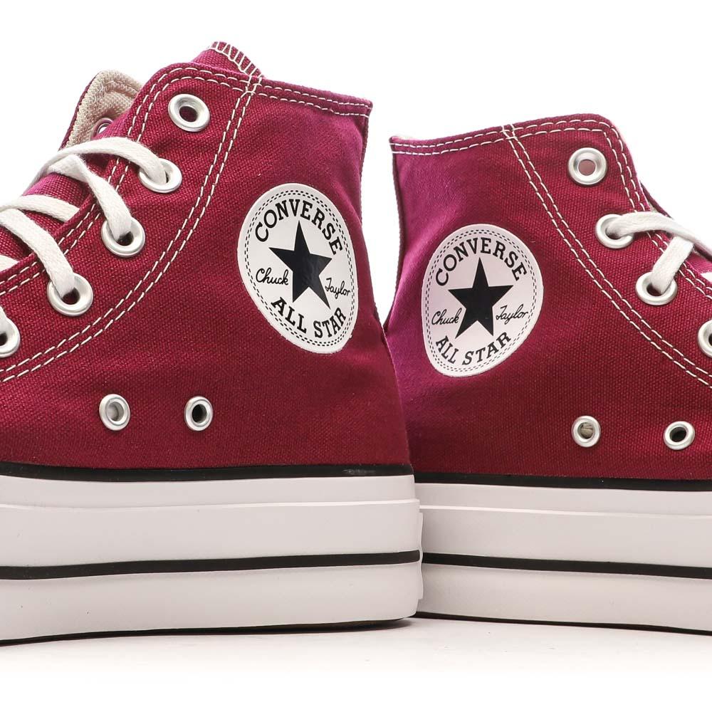 Baskets Prune Femme Converse Chuck Taylor All Star Lift vue 7