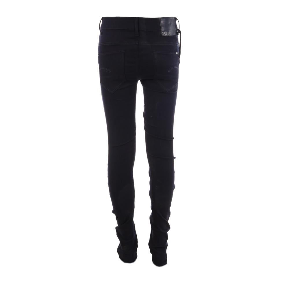 Jean Skinny Noir Femme G-Star Arc 3D Jeg vue 2