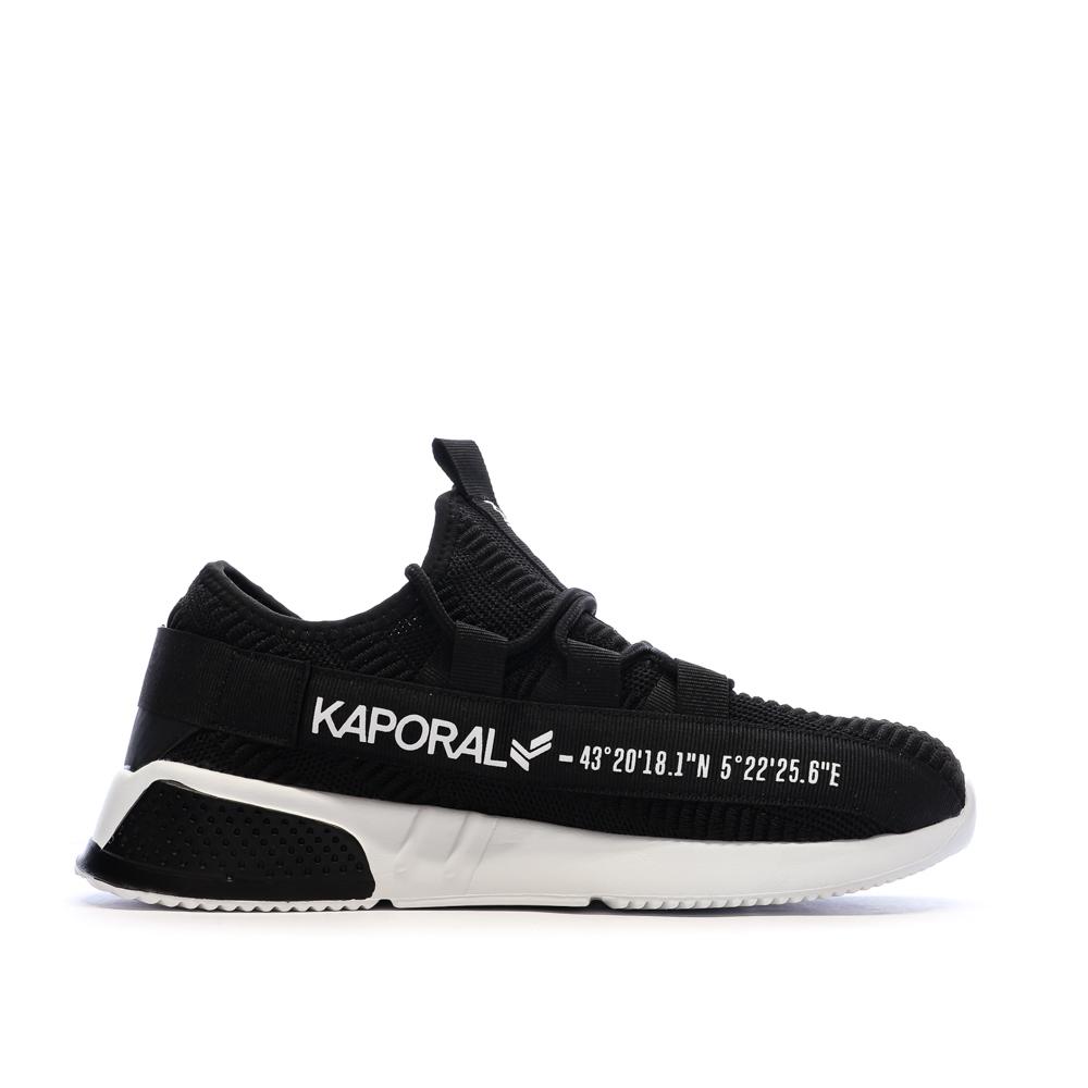 Baskets Noir/Blanc Homme Kaporal Dofino vue 2