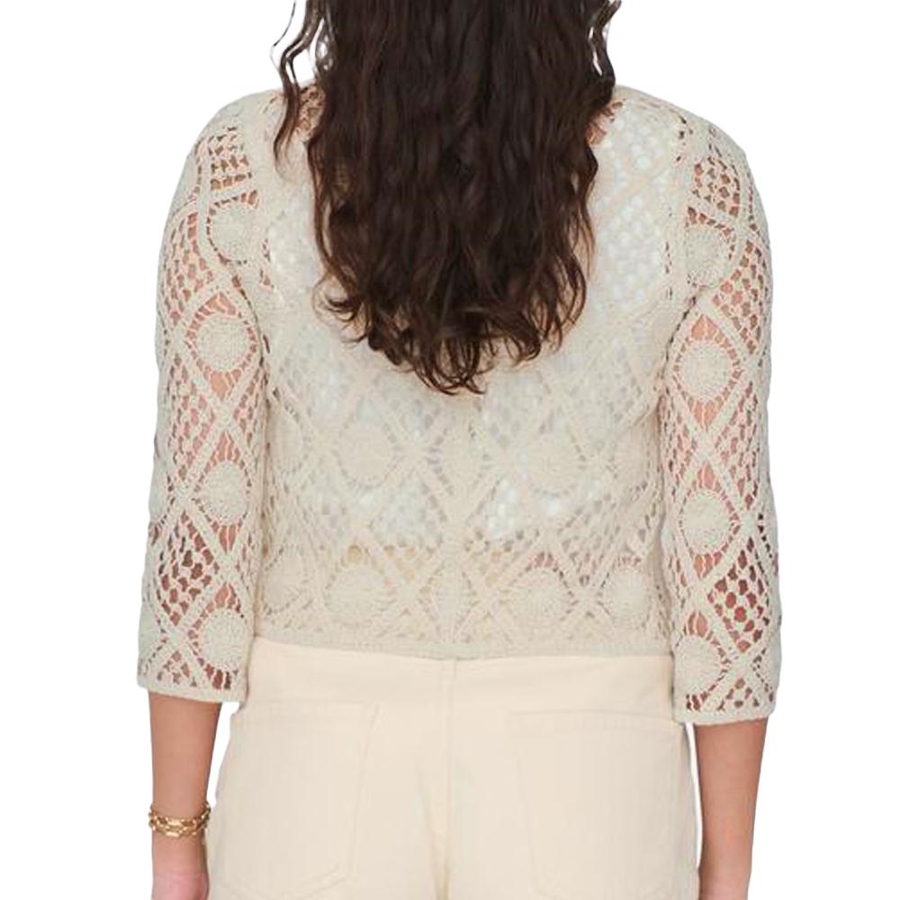 Gilet Beige Femme Only Celia vue 2