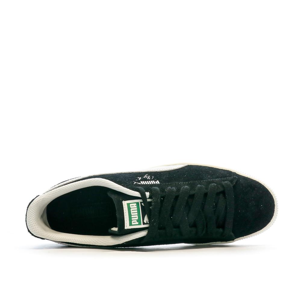 Baskets Noires Homme Puma Clyde Teasel vue 4