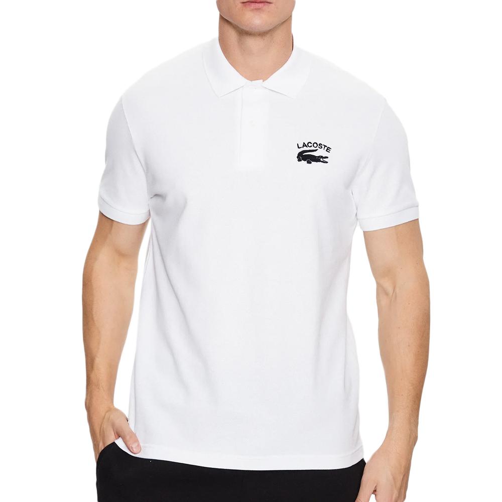 Polo Blanc Homme Lacoste PH9535 pas cher