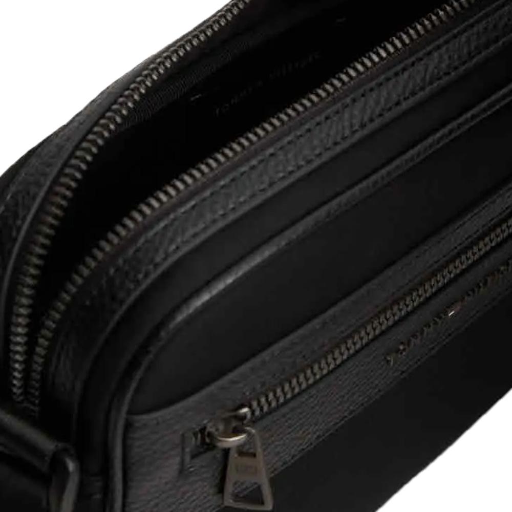 Sacoche Noire Homme Tommy Hilfiger Repreves vue 3