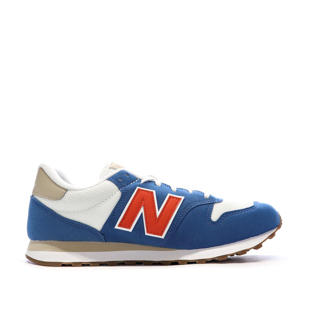 Baskets Bleu/Orange Homme New Balance GM500 vue 2