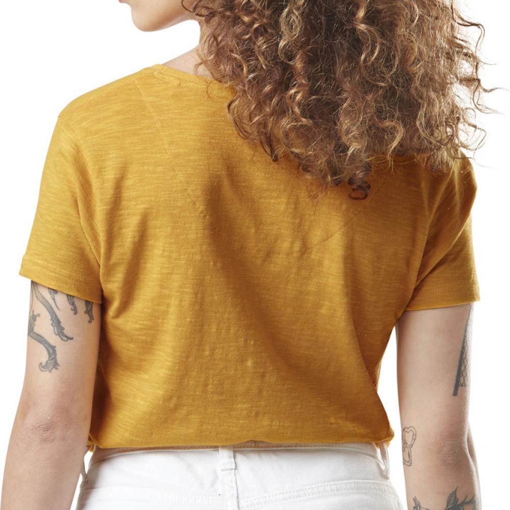 T-shirt Jaune Femme Von Dutch Vintage vue 2