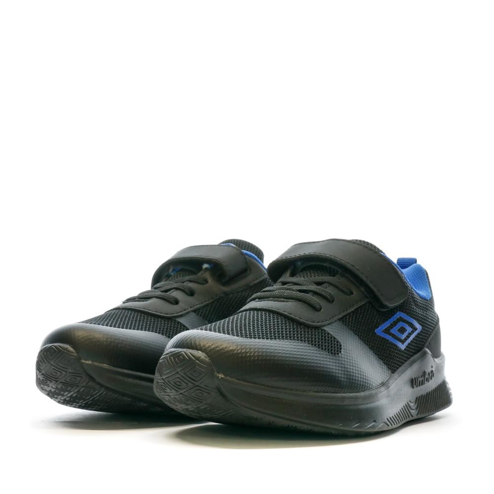 Baskets Noir/Bleu Garçon Noir Umbro Owen vue 6