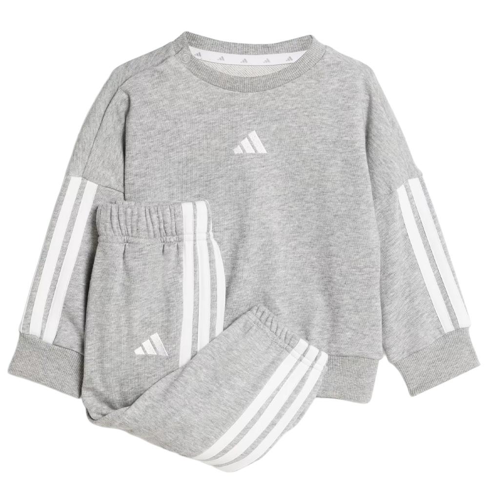 Ensemble de Survêtement Gris Garçon Adidas JV9852 pas cher
