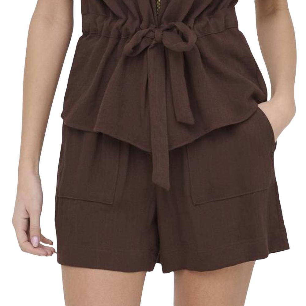 Short Marron Femme JDY Mille pas cher