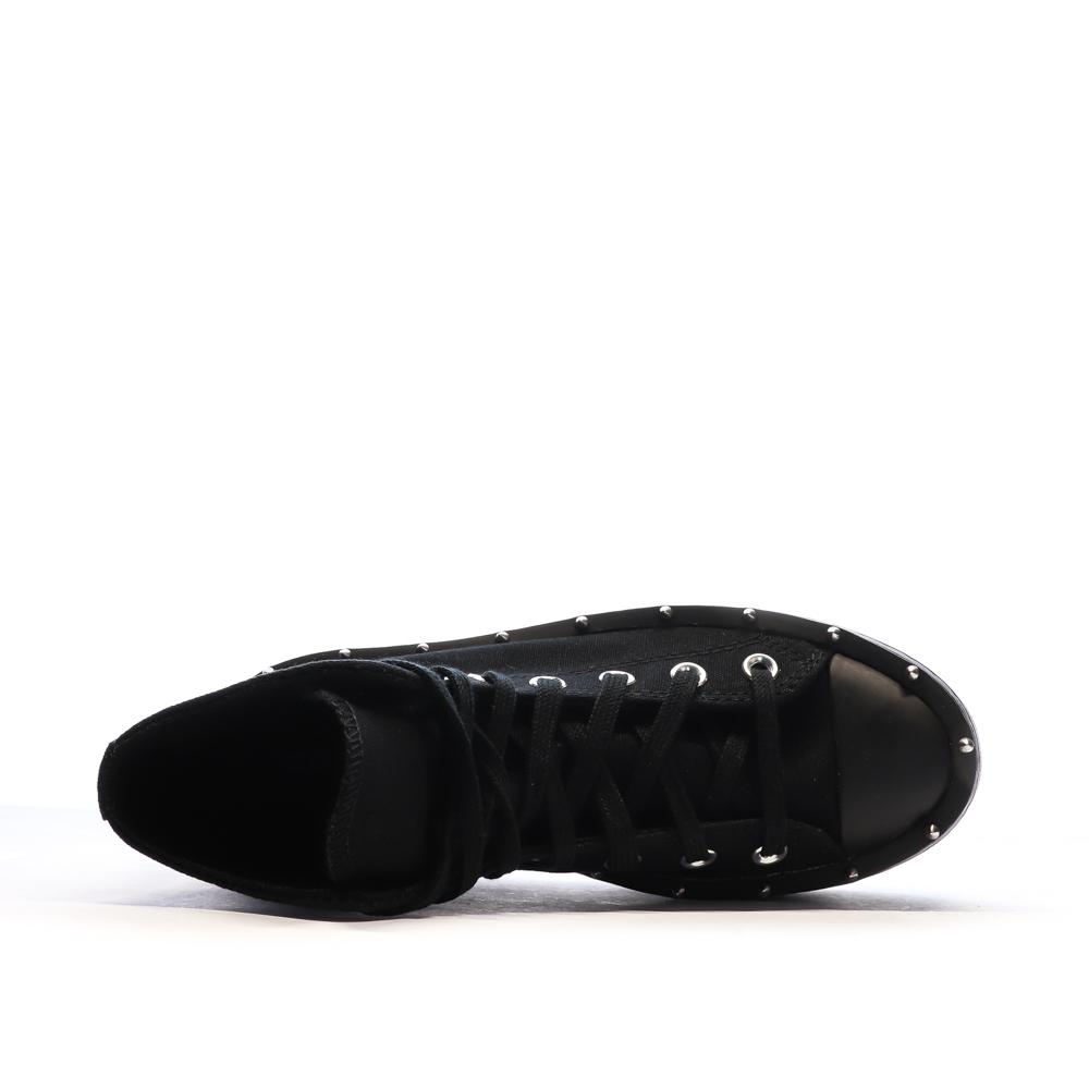 Baskets Noires Femme Converse All Star Modern Lift vue 4