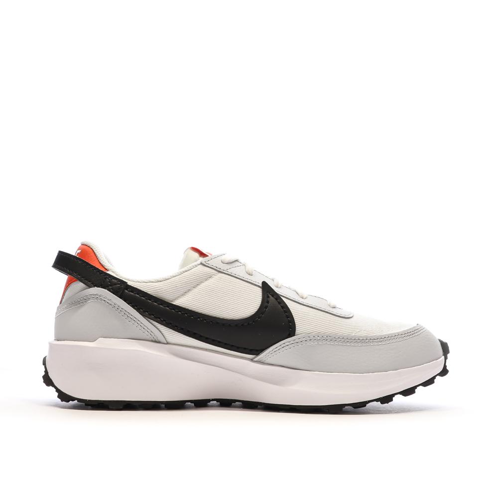 Baskets Blanche/Noire Homme Nike Waffle One vue 2
