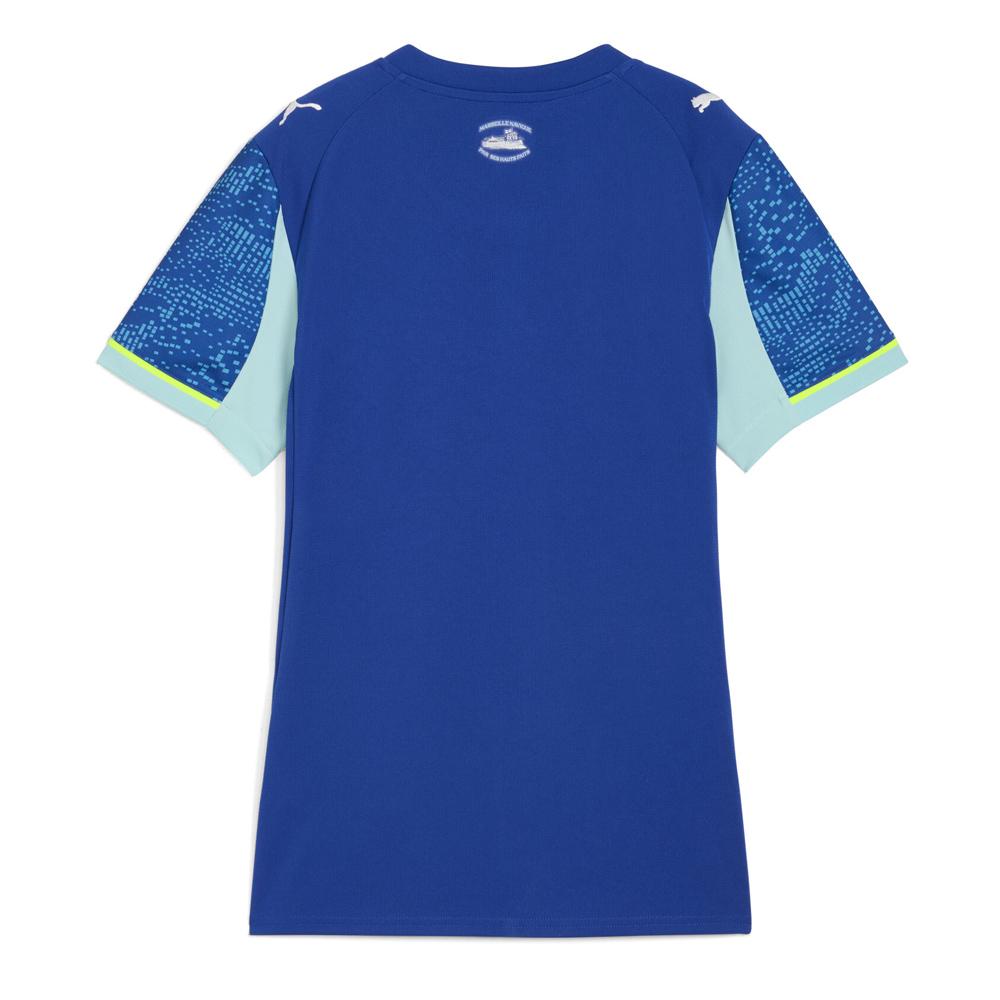 OM Maillot de Football Bleu/Turquoise/Jaune Homme Puma 25/26 vue 2