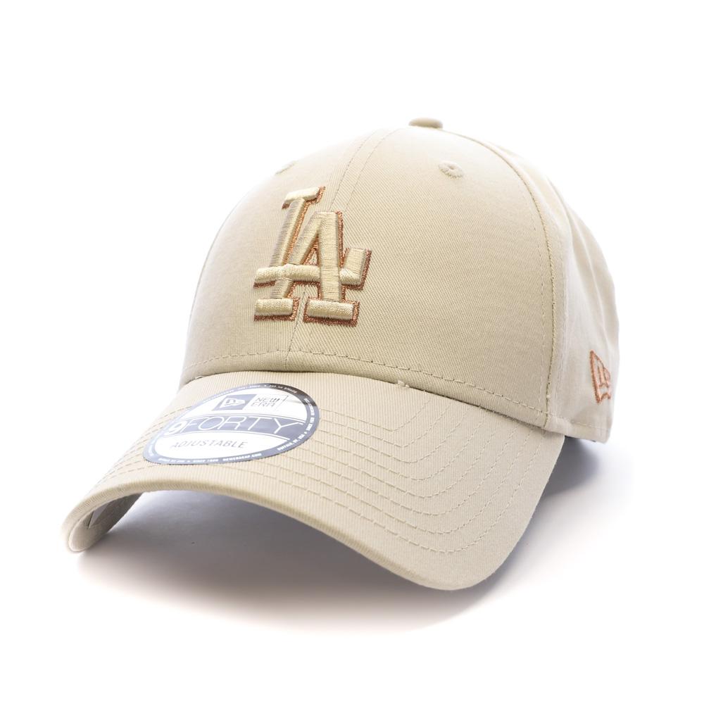 Casquette Beige Homme New Era Metallic Outline pas cher