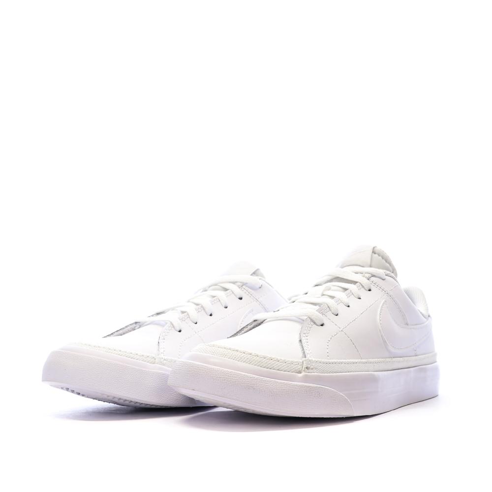 Baskets Blanche Femme Nike Court Legacy vue 6