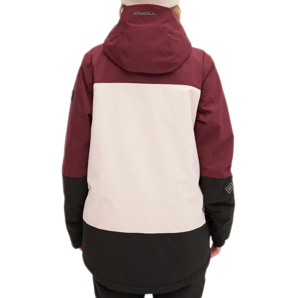 Chaqueta esquí O'Neill Gtx Burdeos Mujer ver 2
