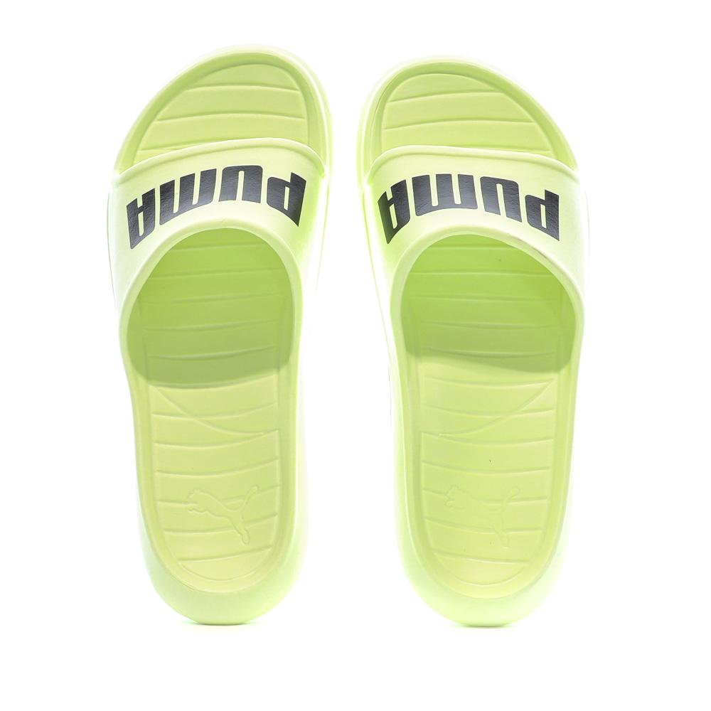 Claquettes Vert Homme Puma Divecat V2 Lite vue 3