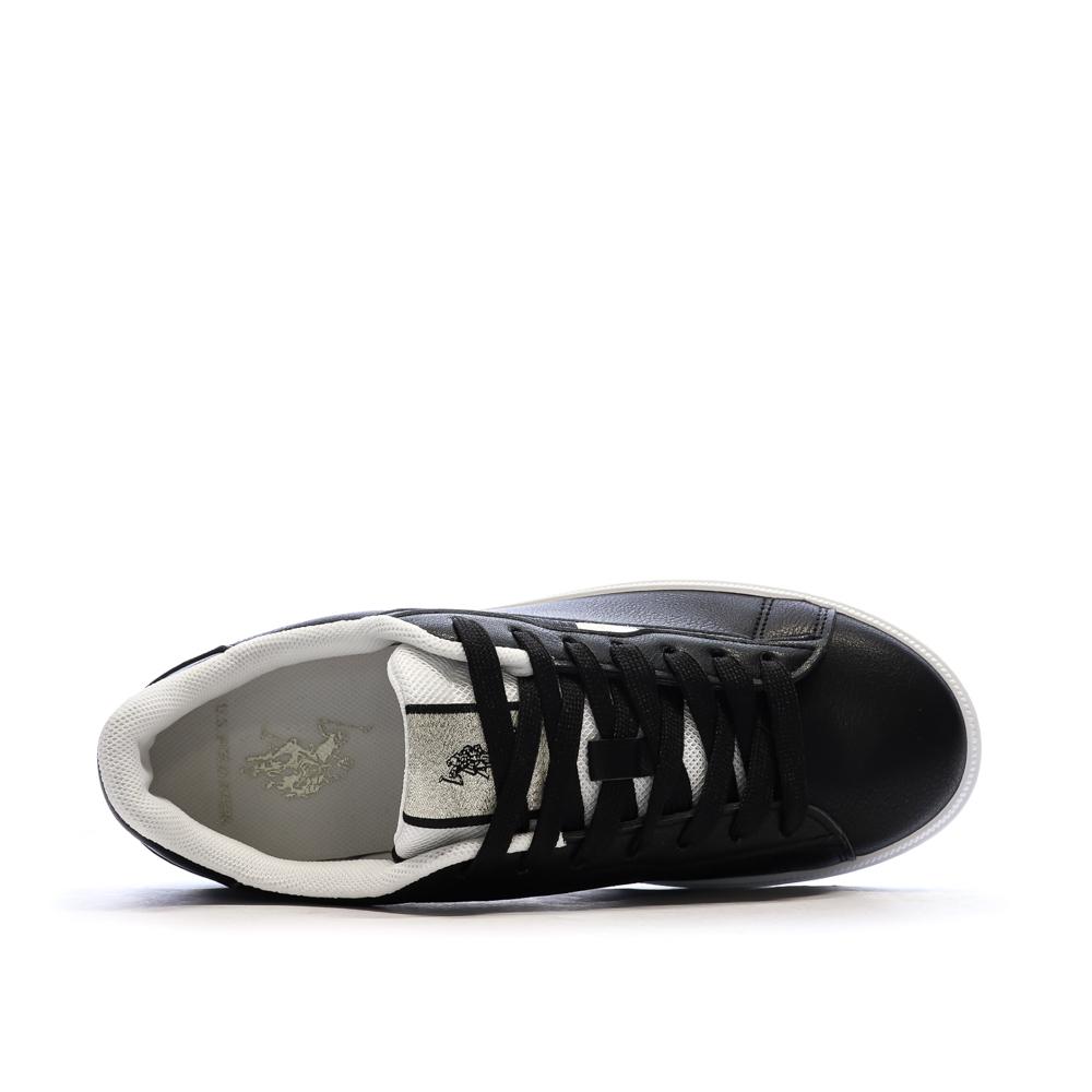 Baskets Noires Femme US Polo ASSN For Everyday vue 2