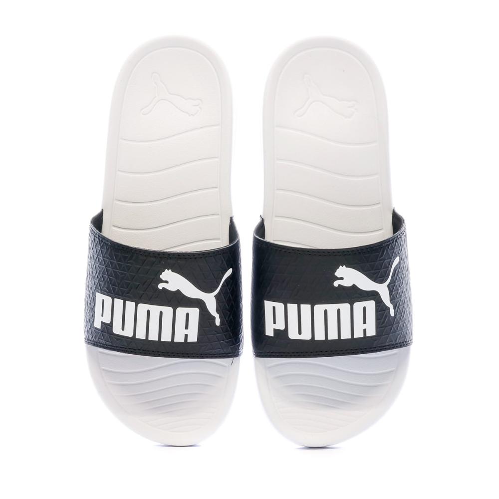 Claquettes Noir/Blanche Homme Puma Popcat 20 Power vue 3
