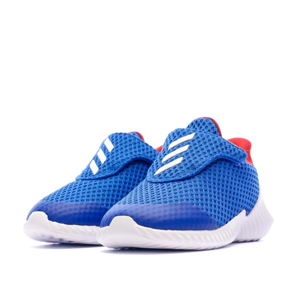 Basket Bleue Enfant Adidas Fortarun AC vue 6