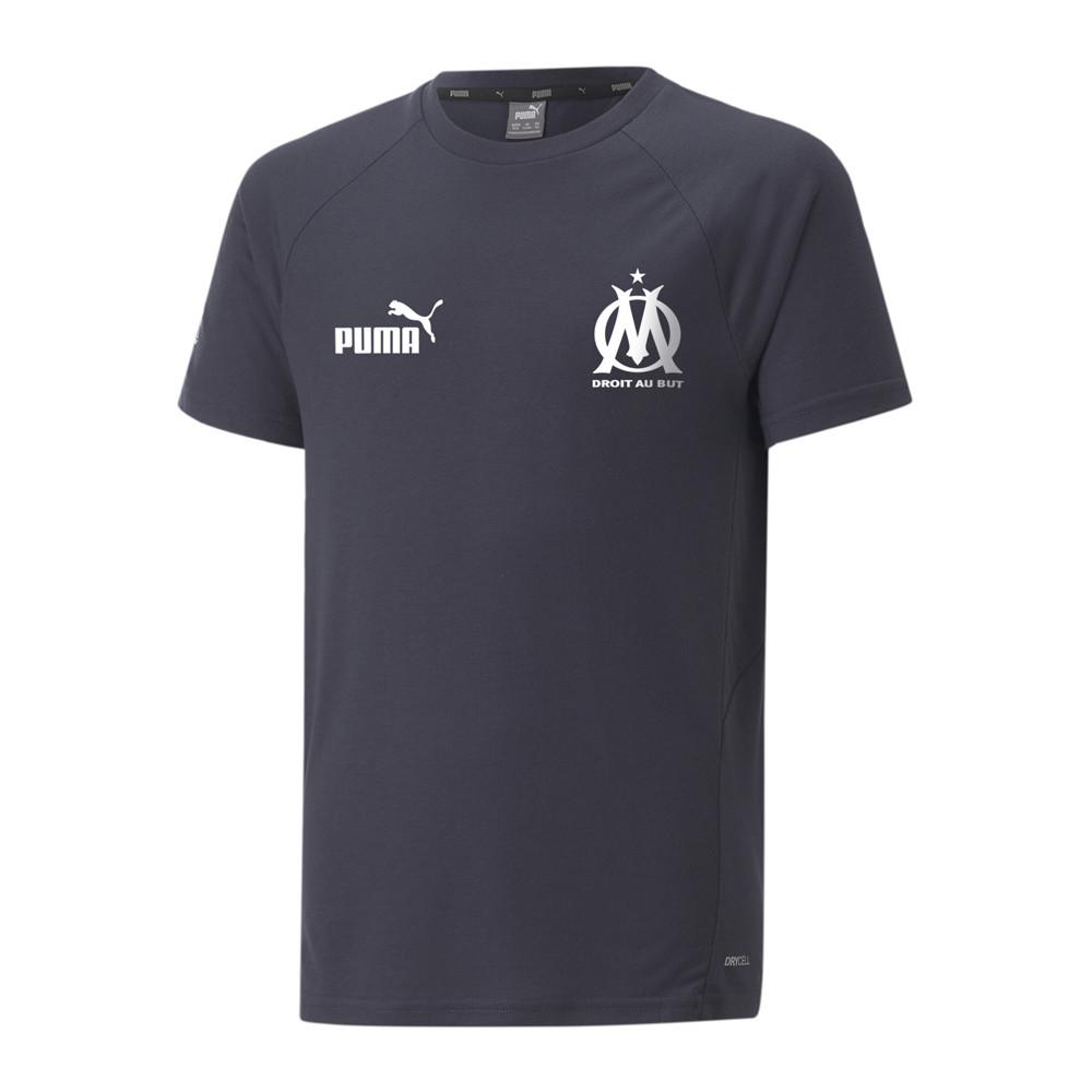 OM Maillot D'entrainement Marine Enfant Puma 2022/23 pas cher