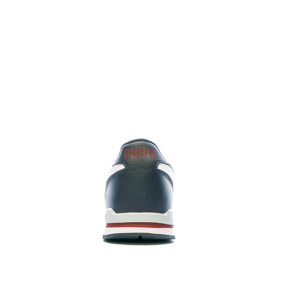 Baskets Marine/Blanc Homme Puma V3 Mesh Castlerock vue 3
