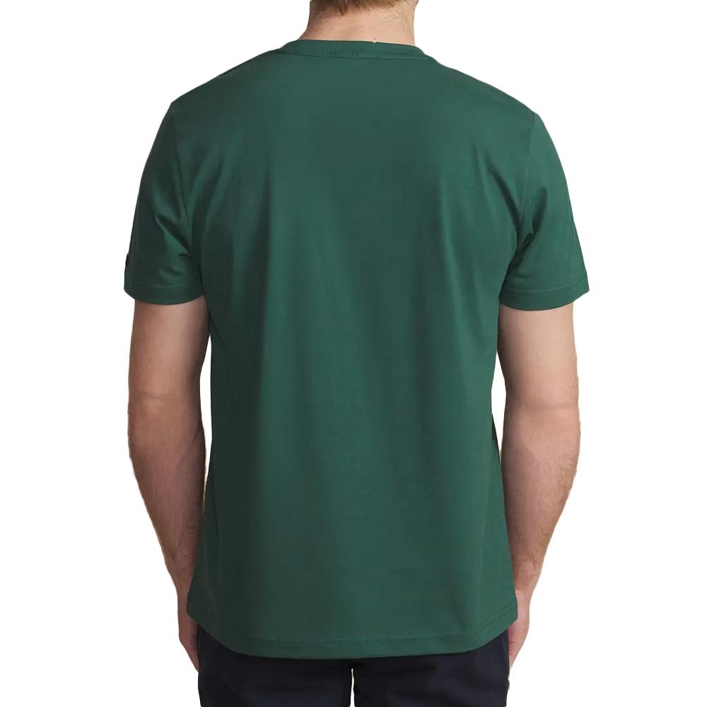 T-Shirt Vert Foncé Homme TBS IZZARTEE vue 2