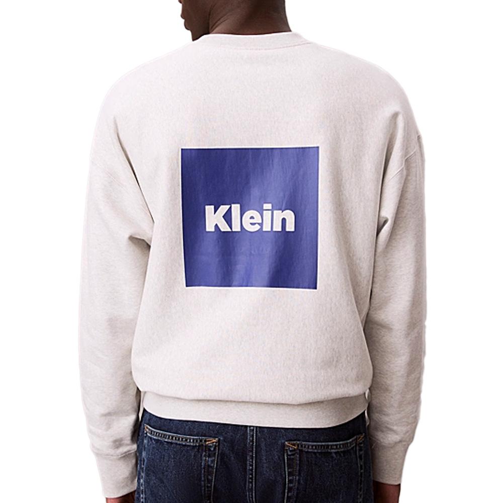 Sweat Gris/Bleu Homme Calvin Klein Jeans LV04RD216G vue 2