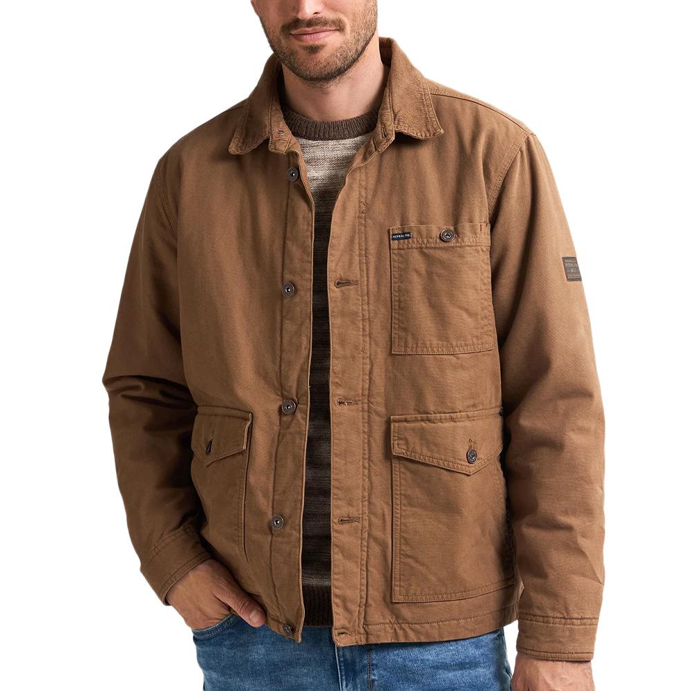 Veste Marron Homme Petrol Industries JAC003 pas cher