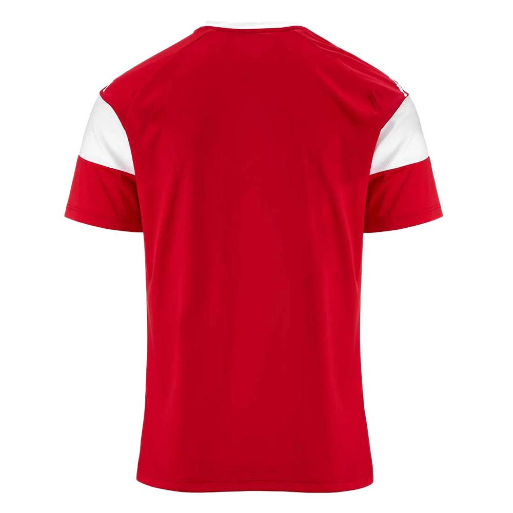 T-Shirt de Sport Rouge Homme Kappa Dareto vue 2