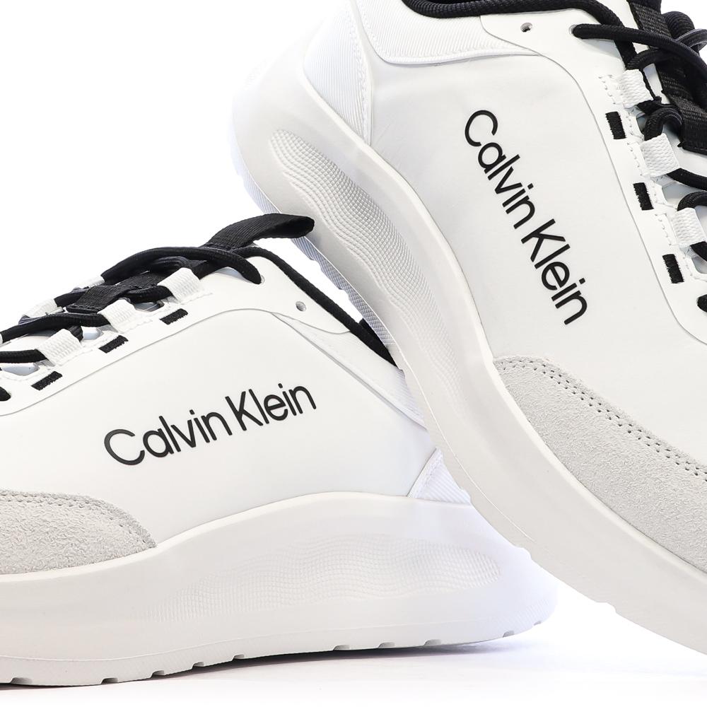 Zapatillas blancas para hombre Calvin Klein Jeans Light Eva ver 7