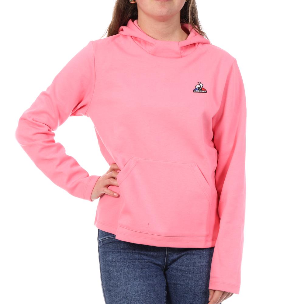 Women's Pink Hoody Le Coq Sportif Hoody N°9 affordable