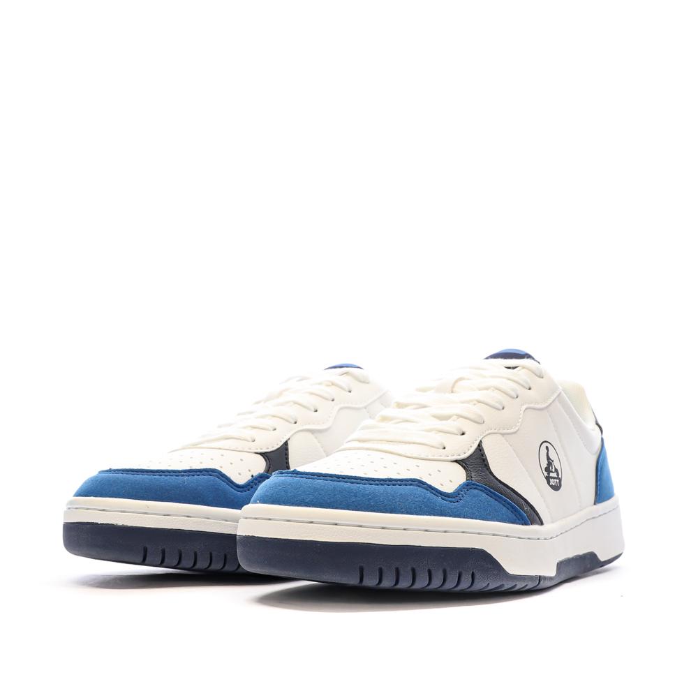 Baskets Blanches/Bleu Homme Jott River vue 6