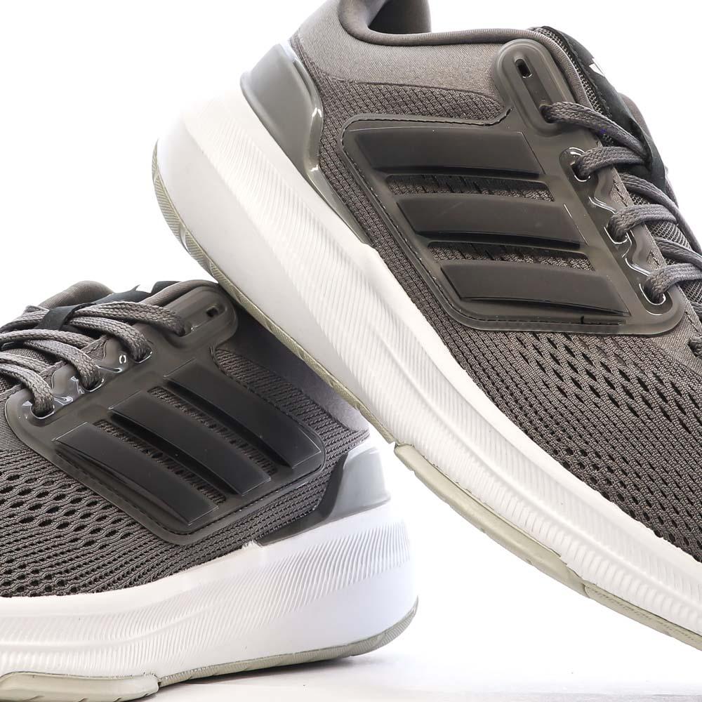 Chaussures de running Gris Foncé Homme Adidas Ultrabounce vue 7