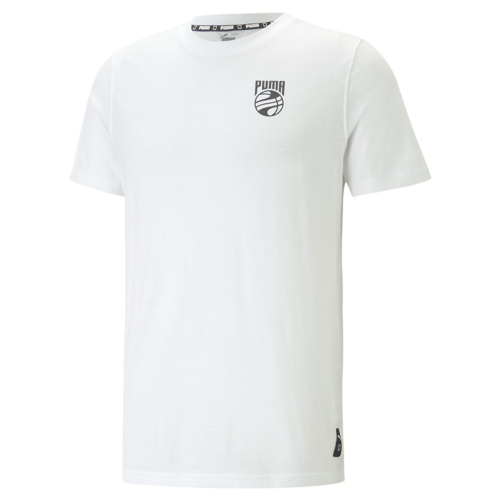 T-shirt Blanc Homme Puma Posterize pas cher