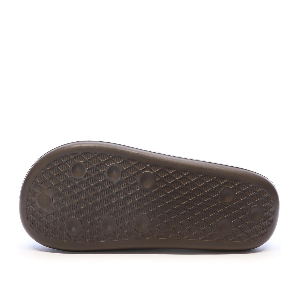 Claquettes Marron Mixte Adidas Adilette Ayoon vue 2