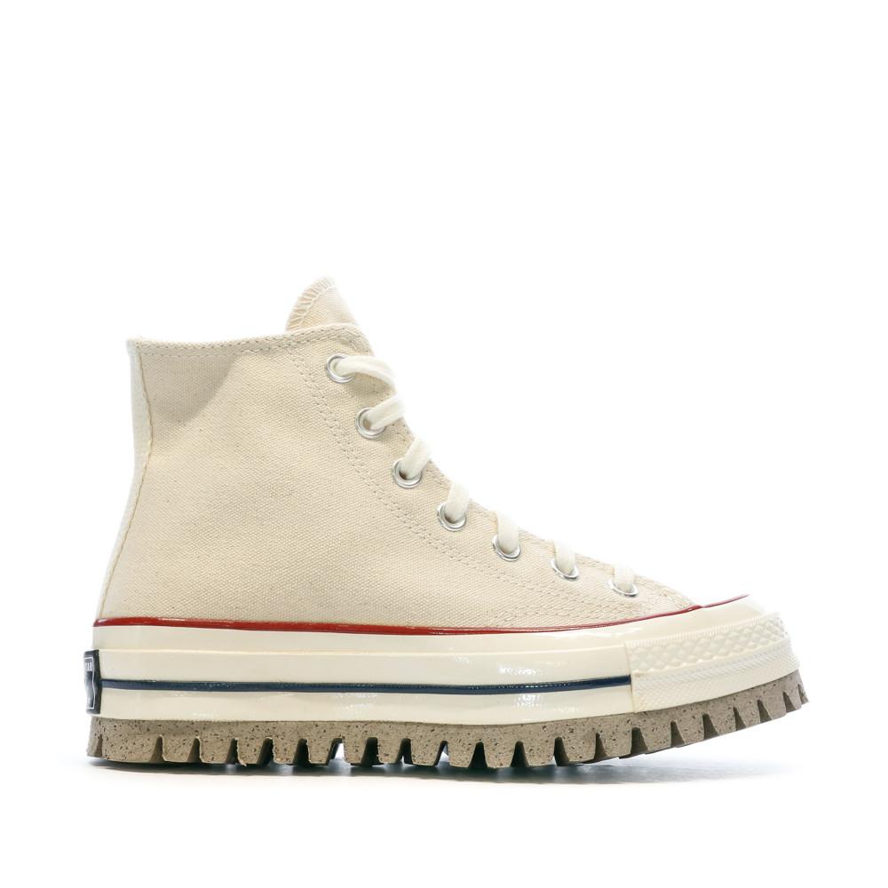 Baskets Écru Femme Converse Chuck 70 Canvas vue 2