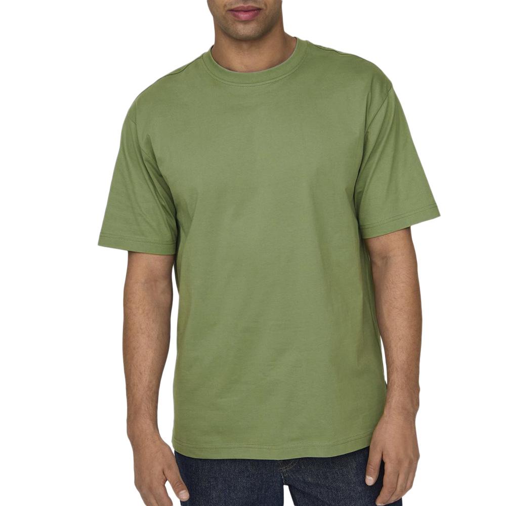 T-shirt Vert Homme Only & Sons Onsfred Life pas cher
