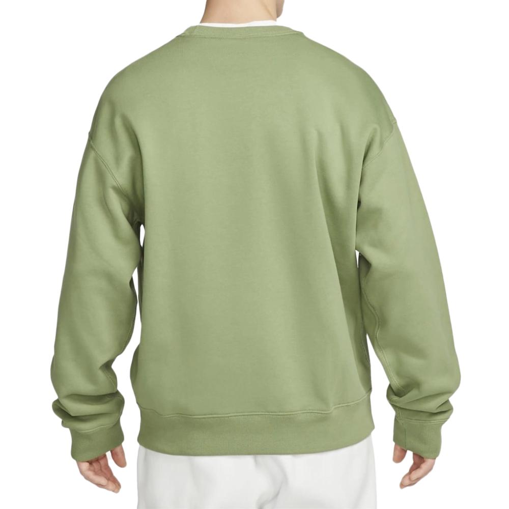 Sweat Vert Homme Nike Solo vue 2