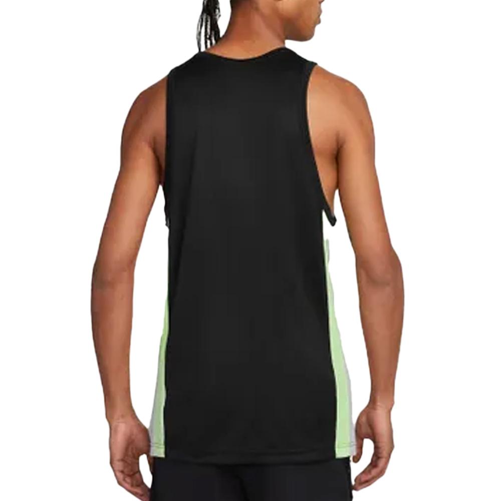 Débardeur Basketball Noir/Jaune Homme Nike Icon vue 2